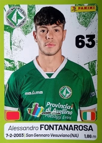 Cromo Alessandro Fontanarosa - Calciatori Serie BKT 2025-2026
 n. 28 - Panini