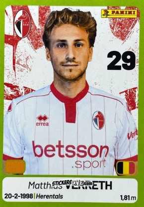 Sticker Matthias Verreth - Calciatori Serie BKT 2025-2026
 n. 56 - Panini
