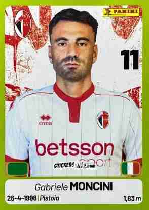 Sticker Gabriele Moncini - Calciatori Serie BKT 2025-2026
 n. 60 - Panini