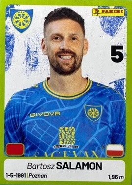 Cromo Bartosz Salamon - Calciatori Serie BKT 2025-2026
 n. 71 - Panini