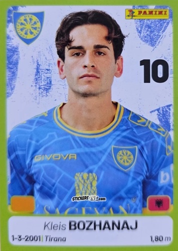 Cromo Kleis Bozhanaj - Calciatori Serie BKT 2025-2026
 n. 79 - Panini