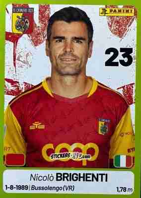 Sticker Nicolò Brighenti - Calciatori Serie BKT 2025-2026
 n. 91 - Panini