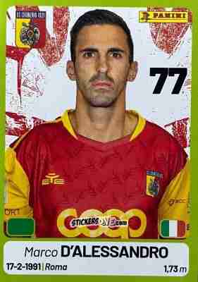Sticker Marco D'Alessandro - Calciatori Serie BKT 2025-2026
 n. 106 - Panini