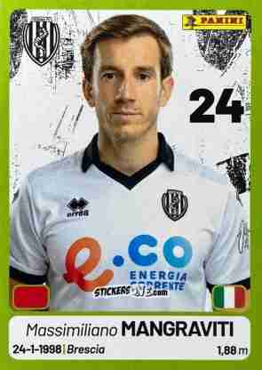 Figurina Massimiliano Mangraviti - Calciatori Serie BKT 2025-2026
 n. 113 - Panini