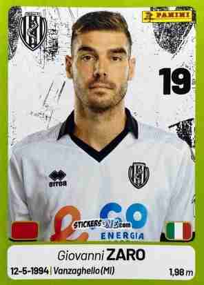 Cromo Giovanni Zaro - Calciatori Serie BKT 2025-2026
 n. 115 - Panini