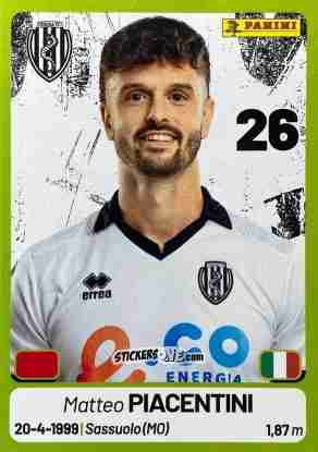 Cromo Matteo Piacentini - Calciatori Serie BKT 2025-2026
 n. 117 - Panini