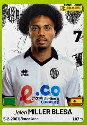 Cromo Jalen Blesa - Calciatori Serie BKT 2025-2026
 n. 127 - Panini