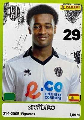 Cromo Siren Diao - Calciatori Serie BKT 2025-2026
 n. 128 - Panini