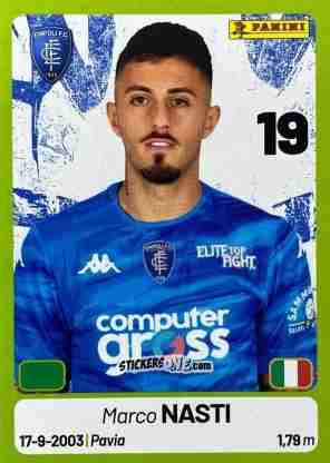 Cromo Marco Nasti - Calciatori Serie BKT 2025-2026
 n. 150 - Panini
