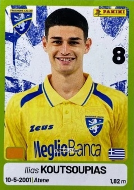 Cromo Ilias Koutsoupias - Calciatori Serie BKT 2025-2026
 n. 163 - Panini