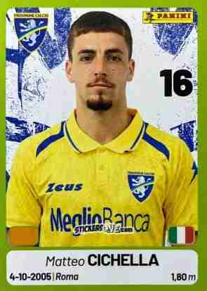 Cromo Matteo Cichella - Calciatori Serie BKT 2025-2026
 n. 165 - Panini