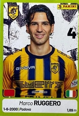 Cromo Marco Ruggero - Calciatori Serie BKT 2025-2026
 n. 178 - Panini