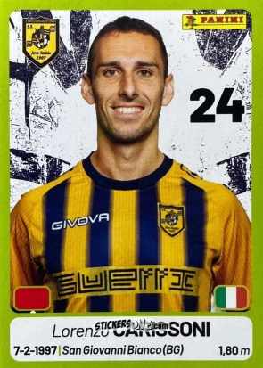 Cromo Lorenzo Carissoni - Calciatori Serie BKT 2025-2026
 n. 179 - Panini