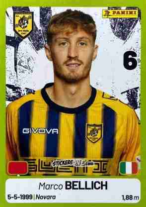 Cromo Marco Bellich - Calciatori Serie BKT 2025-2026
 n. 182 - Panini