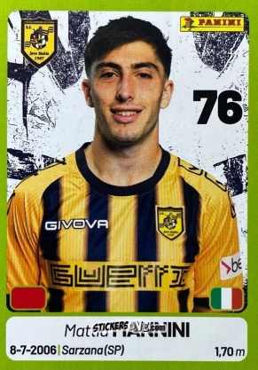 Cromo Mattia Mannini - Calciatori Serie BKT 2025-2026
 n. 184 - Panini