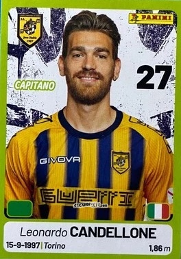 Cromo Leonardo Candellone - Calciatori Serie BKT 2025-2026
 n. 194 - Panini