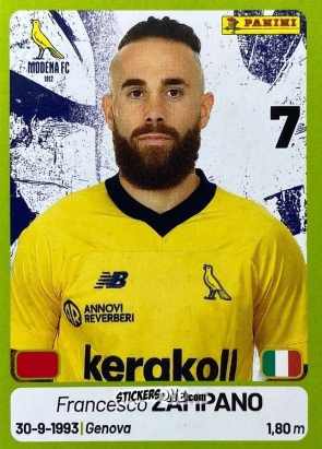 Cromo Francesco Zampano - Calciatori Serie BKT 2025-2026
 n. 227 - Panini