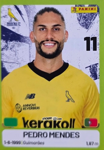 Figurina Pedro Mendes - Calciatori Serie BKT 2025-2026
 n. 235 - Panini