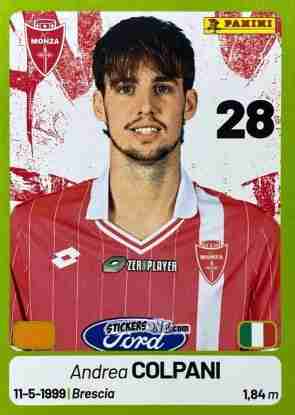 Sticker Andrea Colpani - Calciatori Serie BKT 2025-2026
 n. 250 - Panini