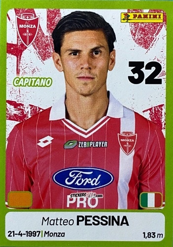 Sticker Matteo Pessina - Calciatori Serie BKT 2025-2026
 n. 251 - Panini