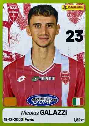 Sticker Nicolas Galazzi - Calciatori Serie BKT 2025-2026
 n. 253 - Panini