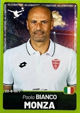 Sticker Paolo Bianco - Calciatori Serie BKT 2025-2026
 n. 262 - Panini