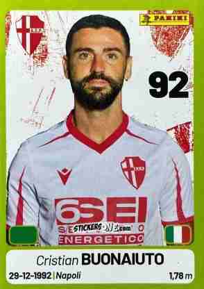 Sticker Cristian Buonaiuto - Calciatori Serie BKT 2025-2026
 n. 282 - Panini