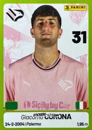 Cromo Giacomo Corona - Calciatori Serie BKT 2025-2026
 n. 305 - Panini