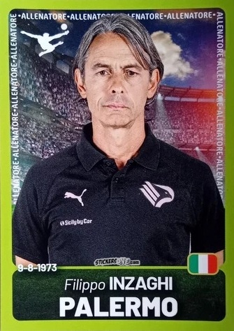 Cromo Filippo Inzaghi - Calciatori Serie BKT 2025-2026
 n. 306 - Panini