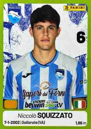 Sticker Niccolò Squizzato - Calciatori Serie BKT 2025-2026
 n. 319 - Panini