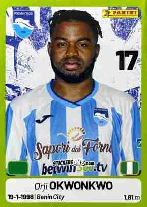 Sticker Orji Okwonkwo - Calciatori Serie BKT 2025-2026
 n. 326 - Panini