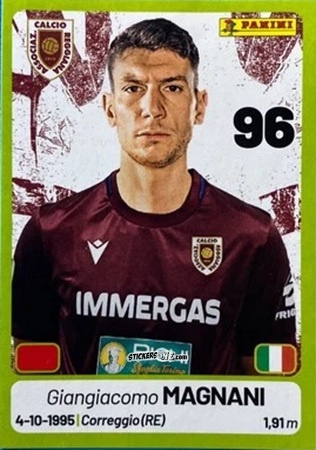 Sticker Giangiacomo Magnani - Calciatori Serie BKT 2025-2026
 n. 332 - Panini