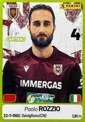 Sticker Paolo Rozzio - Calciatori Serie BKT 2025-2026
 n. 336 - Panini