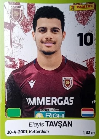 Sticker Elayis Tavşan - Calciatori Serie BKT 2025-2026
 n. 346 - Panini