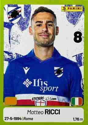 Sticker Matteo Ricci - Calciatori Serie BKT 2025-2026
 n. 362 - Panini