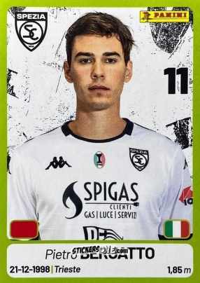 Cromo Pietro Beruatto - Calciatori Serie BKT 2025-2026
 n. 378 - Panini