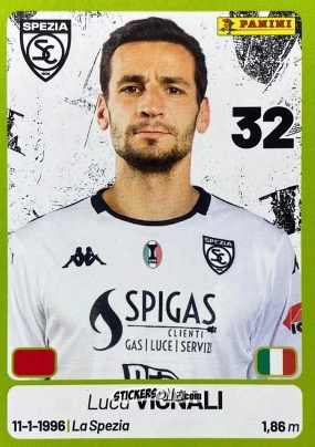 Sticker Luca Vignali - Calciatori Serie BKT 2025-2026
 n. 383 - Panini