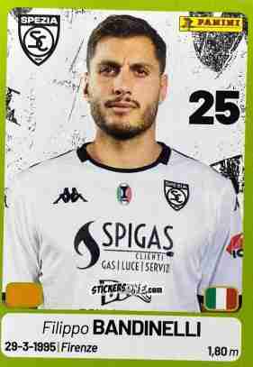 Cromo Filippo Bandinelli - Calciatori Serie BKT 2025-2026
 n. 386 - Panini