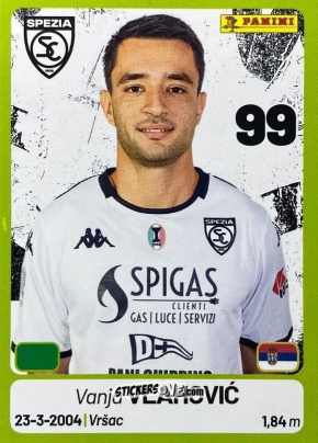 Cromo Vanja Vlahović - Calciatori Serie BKT 2025-2026
 n. 389 - Panini