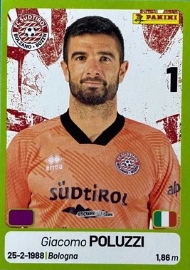 Figurina Giacomo Poluzzi - Calciatori Serie BKT 2025-2026
 n. 397 - Panini