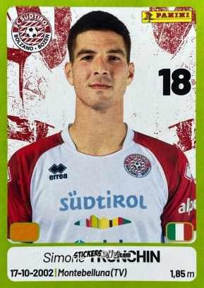 Figurina Simone Tronchin - Calciatori Serie BKT 2025-2026
 n. 408 - Panini