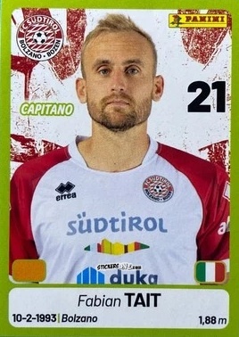 Cromo Fabian Tait - Calciatori Serie BKT 2025-2026
 n. 409 - Panini