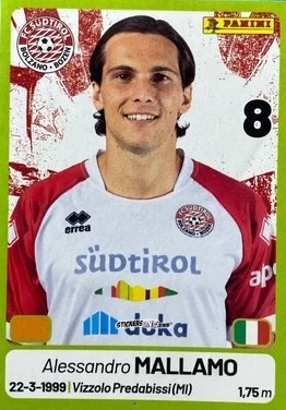 Figurina Alessandro Mallamo - Calciatori Serie BKT 2025-2026
 n. 411 - Panini