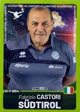 Cromo Fabrizio Castori - Calciatori Serie BKT 2025-2026
 n. 416 - Panini