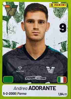 Sticker Andrea Adorante - Calciatori Serie BKT 2025-2026
 n. 434 - Panini