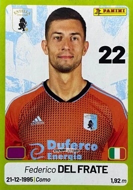 Cromo Federico Del Frate - Calciatori Serie BKT 2025-2026
 n. 441 - Panini