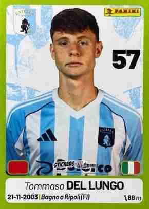 Cromo Tommaso Del Lungo - Calciatori Serie BKT 2025-2026
 n. 442 - Panini