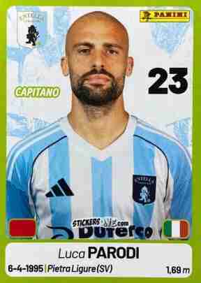 Cromo Luca Parodi - Calciatori Serie BKT 2025-2026
 n. 444 - Panini