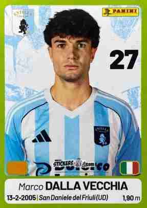 Cromo Marco Dalla Vecchia - Calciatori Serie BKT 2025-2026
 n. 452 - Panini