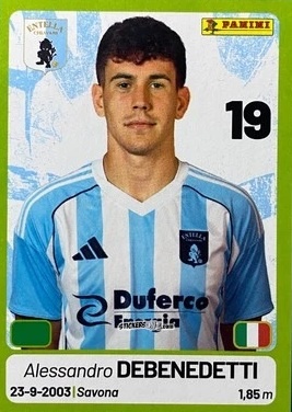 Cromo Alessandro Debenedetti - Calciatori Serie BKT 2025-2026
 n. 456 - Panini